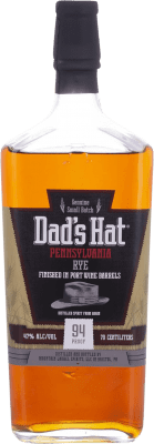 87,95 € Free Shipping | Whisky Blended Dad's Hat Rye Port Wine Finish United States Bottle 70 cl