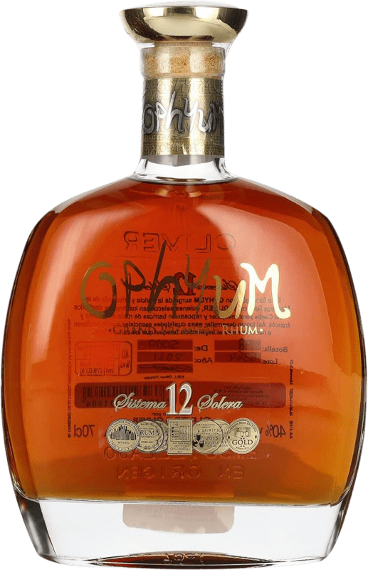 89,95 € Free Shipping | Rum Ophyum Grand Premiere Dominican Republic 12 Years Bottle 70 cl