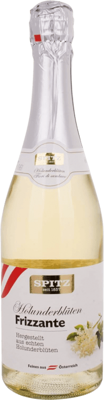 19,95 € Kostenloser Versand | Weißer Sekt Spitz Holunderblüten Frizzante Österreich Flasche 75 cl