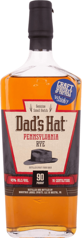 89,95 € Envío gratis | Whisky Blended Dad's Hat Rye Estados Unidos Botella 70 cl