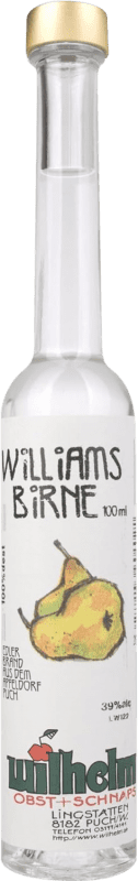 10,95 € Free Shipping | Liqueurs Wilhelm Austria Miniature Bottle 10 cl Williamsbirne — Williams Pear