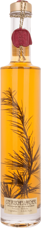 22,95 € Spedizione Gratuita | Liquori Wilhelm Steirisches Lärcherl Austria Bottiglietta Terzo 35 cl
