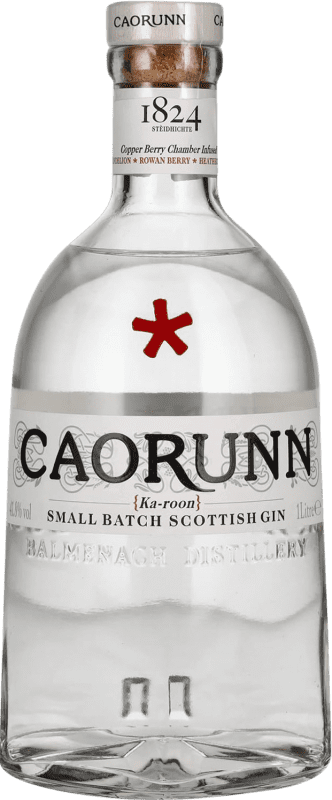 63,95 € Free Shipping | Gin Balmenach Caorunn United Kingdom Bottle 1 L