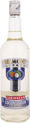 46,95 € 免费送货 | 朗姆酒 The Belmont Estate White Coconut 圣基茨和尼维斯 瓶子 70 cl