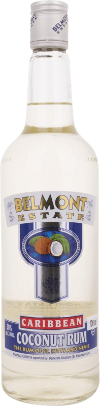 46,95 € Бесплатная доставка | Ром The Belmont Estate White Coconut Сент-Китс и Невис бутылка 70 cl