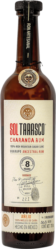 109,95 € Envío gratis | Ron Sol Tarasco Charanda México 8 Años Botella 70 cl