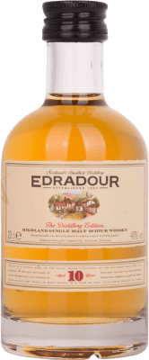 24,95 € Envoi gratuit | Whisky Blend Edradour Royaume-Uni 10 Ans Petite Bouteille 20 cl