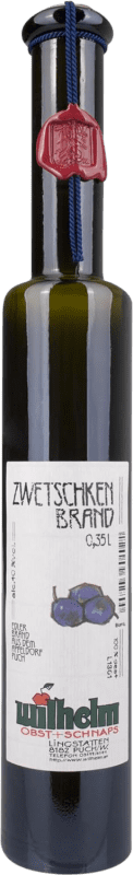 19,95 € Envio grátis | Licores Wilhelm Áustria Garrafinha Terço 35 cl Zwetschken — Ameixa