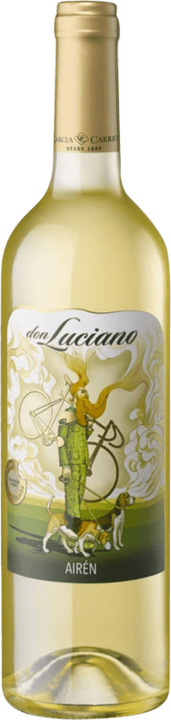 4,95 € 免费送货 | 白酒 Don Luciano Blanco D.O. La Mancha 卡斯蒂利亚 - 拉曼恰 西班牙 Airén 瓶子 75 cl