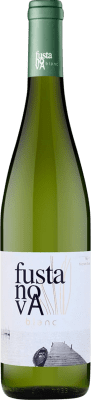 10,95 € Envio grátis | Vinho branco Vicente Gandía Fusta Nova Blanco D.O. Valencia Comunidade Valenciana Espanha Macabeo, Chardonnay, Mascate Garrafa 75 cl