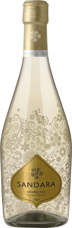 8,95 € Envío gratis | Espumoso Blanco Vicente Gandía Sandara España Viura, Verdejo, Sauvignon Botella 75 cl