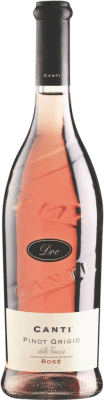 5,95 € Kostenloser Versand | Roséwein Canti Seco — Trocken Rosé I.G.T. Delle Venezie Venetien Italien Pinot Gris — Grauburgunder 75 cl