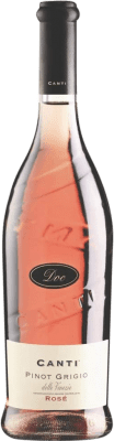 7,95 € Envio grátis | Vinho rosé Canti Rosé Seco I.G.T. Delle Venezie Vêneto Itália Pinot Cinza Garrafa 75 cl