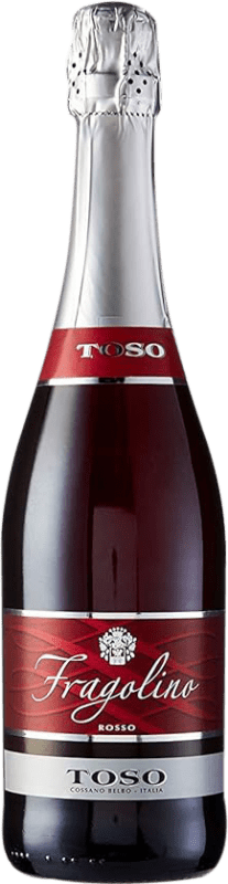 2,95 € Envio grátis | Vinho tinto Toso Fragolino Rosso Piemonte Itália Freisa Garrafa 75 cl