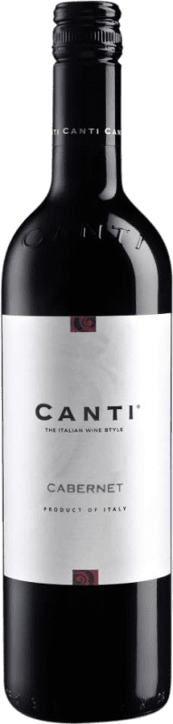 6,95 € Free Shipping | Red wine Canti Sicily Italy Cabernet Sauvignon Bottle 75 cl