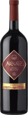 9,95 € 免费送货 | 红葡萄酒 García Carrión Viña Arnáiz 橡木 D.O. Ribera del Duero 卡斯蒂利亚莱昂 西班牙 Tempranillo — 丹魄, Merlot — 梅洛, Cabernet Sauvignon — 赤霞珠 75 cl