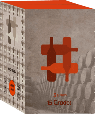 49,95 € 免费送货 | 白葡萄酒 Cuatro Rayas 特别 卡斯蒂利亚莱昂 西班牙 Bag in Box — 盒中袋 5 L