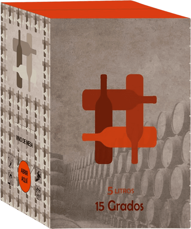 27,95 € 免费送货 | 白葡萄酒 Cuatro Rayas 特别 卡斯蒂利亚莱昂 西班牙 Bag in Box — 盒中袋 5 L