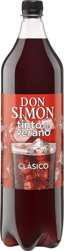 5,95 € Spedizione Gratuita | Bibite e Mixer Don Simón Tinto de Verano Clásico Spagna Bottiglia Speciale 1,5 L