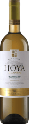 8,95 € Envío gratis | Vino blanco Vicente Gandía Hoya de Cadenas Chardonnay Sauvignon Blanc D.O. Utiel-Requena Comunidad Valenciana España Chardonnay, Sauvignon Blanca Botella 75 cl