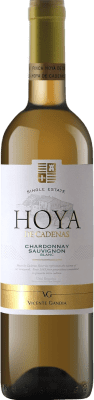 7,95 € Kostenloser Versand | Weißwein Vicente Gandía Hoya de Cadenas Chardonnay Sauvignon Blanc D.O. Utiel-Requena Valencianische Gemeinschaft Spanien Chardonnay, Sauvignon 75 cl