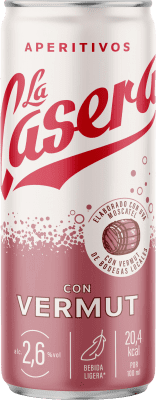 35,95 € 送料無料 | 24個入りボックス サングリアとワインレモネード La Casera スペイン 缶 33 cl Vermouth — ベルモット