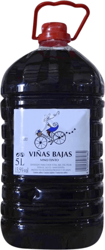 22,95 € Kostenloser Versand | Rotwein Viñas Bajas Spanien Kanister 5 L