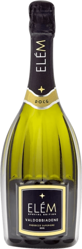 24,95 € Envío gratis | Espumoso Blanco ELÈM Cartizze Superiore — Superior D.O.C.G. Prosecco di Conegliano-Valdobbiadene Veneto Italia Sangiovese, Glera Botella 75 cl