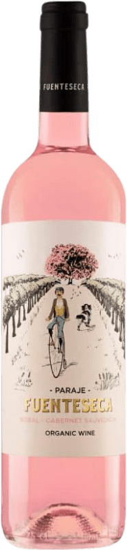 6,95 € Envío gratis | Vino rosado Sierra Norte Fuenteseca Bobal Cabernet Sauvignon Rosado Ecológico D.O. Utiel-Requena Comunidad Valenciana España Bobal Botella 75 cl