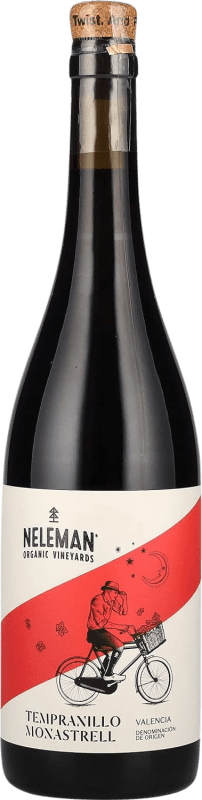 19,95 € Бесплатная доставка | Красное вино Neleman Tempranillo Monastrell Organic Сообщество Валенсии Испания Tempranillo, Monastrell бутылка 75 cl