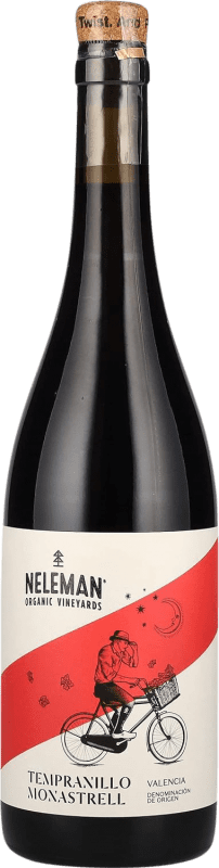 12,95 € Spedizione Gratuita | Vino Rosso Neleman Tempranillo Monastrell Comunità Valenciana Spagna Tempranillo, Monastrell Organic — Bio Bottiglia 75 cl