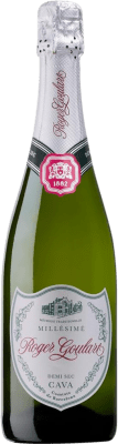 17,95 € Бесплатная доставка | Белое игристое Roger Goulart Полусухое Полусладкое D.O. Cava Каталония Испания Macabeo, Xarel·lo, Parellada бутылка 75 cl