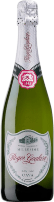 16,95 € 免费送货 | 白起泡酒 Roger Goulart 半干半甜 D.O. Cava 加泰罗尼亚 西班牙 Macabeo, Xarel·lo, Parellada 瓶子 75 cl