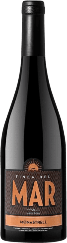 8,95 € Free Shipping | Red wine Vicente Gandía Finca del Mar Monastrell Petit Verdot D.O. Valencia Valencian Community Spain Monastrell, Petit Verdot Bottle 75 cl