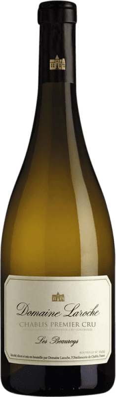 37,95 € Бесплатная доставка | Белое вино Laroche Beauroy A.O.C. Chablis Premier Cru Франция Chardonnay бутылка 75 cl