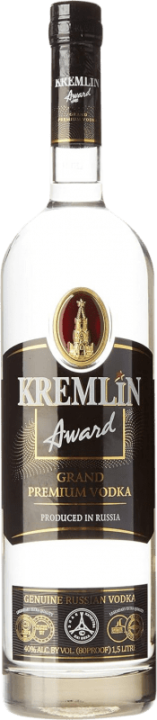 59,95 € Spedizione Gratuita | Vodka Fortuna Kremlin Premium Russia Bottiglia Speciale 1,5 L