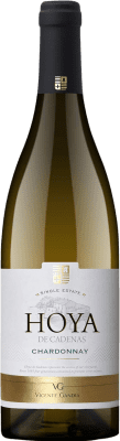 9,95 € Kostenloser Versand | Weißwein Vicente Gandía Hoya de Cadenas Blanco D.O. Utiel-Requena Valencianische Gemeinschaft Spanien Chardonnay Flasche 75 cl