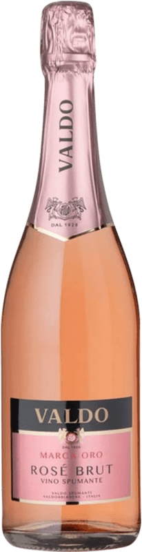 14,95 € Envio grátis | Espumante rosé Valdo Marca Oro Rosé Brut Friuli-Venezia Giulia Itália Nerello Cappuccio Garrafa 75 cl
