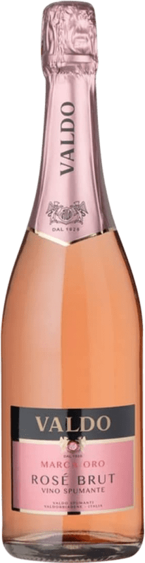 14,95 € Kostenloser Versand | Rosé Sekt Valdo Marca Oro Rosé Brut Friaul-Julisch Venetien Italien Nerello Cappuccio Flasche 75 cl