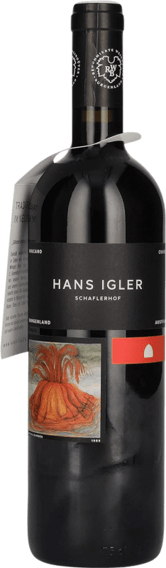 44,95 € Бесплатная доставка | Красное вино Hans Igler Vulcano D.A.C. Mittelburgenland Австрия Blaufränkisch бутылка 75 cl