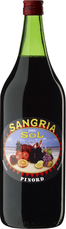 17,95 € Free Shipping | Sangria Wine Lemonade Pinord Sol Catalonia Spain Special Bottle 1,5 L