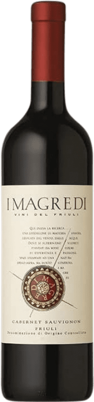 10,95 € Spedizione Gratuita | Vino rosso Valdo I Magredi Grave D.O.C. Friuli Friuli-Venezia Giulia Italia Cabernet Sauvignon Bottiglia 75 cl