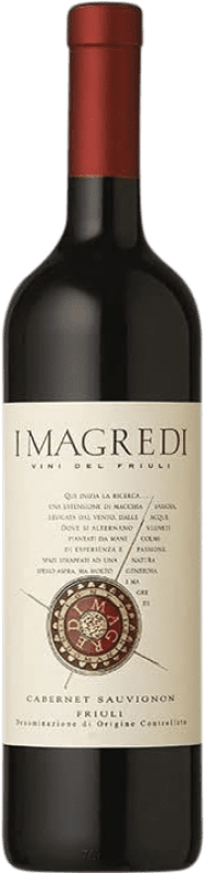10,95 € Envío gratis | Vino tinto Valdo I Magredi Grave D.O.C. Friuli Friuli-Venezia Giulia Italia Cabernet Sauvignon Botella 75 cl