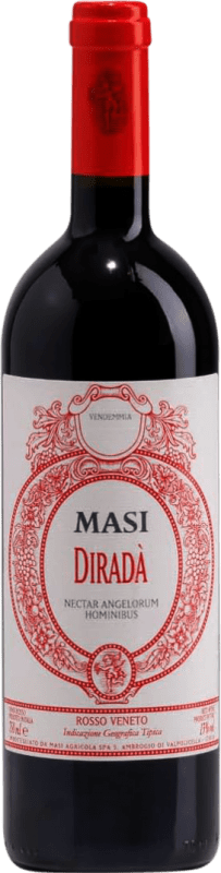 14,95 € 免费送货 | 红酒 Masi Diradà Rosso I.G.T. Veneto 威尼托 意大利 Merlot, Corvina, Refosco 瓶子 75 cl