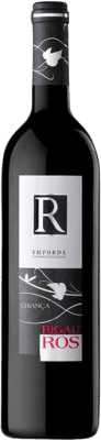 9,95 € Envío gratis | Vino Tinto Vins & Co Rigau Ros 12 Meses Crianza D.O. Empordà Cataluña España Garnacha 75 cl