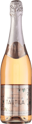 8,95 € Envío gratis | Espumoso rosado Señorío de la Tautila Rosado Castilla la Mancha España Tempranillo Botella 75 cl