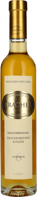 81,95 € Free Shipping | Rosé Wine Kracher Zwischen den Seen Nummer 6 Trockenbeerenauslese — Selected Harvest D.A.C. Neusiedlersee Austria Welschriesling Half Bottle 37 cl
