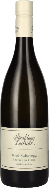 28,95 € Envío gratis | Vino blanco Strablegg Leitner Ried Kaiseregg D.A.C. Südsteiermark Austria Sauvignon Blanca Botella 75 cl