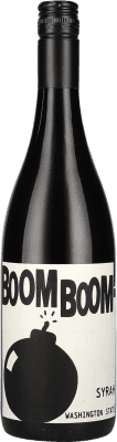 42,95 € 免费送货 | 红酒 Charles Smith Boom Boom Washington 美国 Syrah 瓶子 75 cl