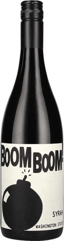 47,95 € Envío gratis | Vino tinto Charles Smith Boom Boom Washington Estados Unidos Syrah Botella 75 cl